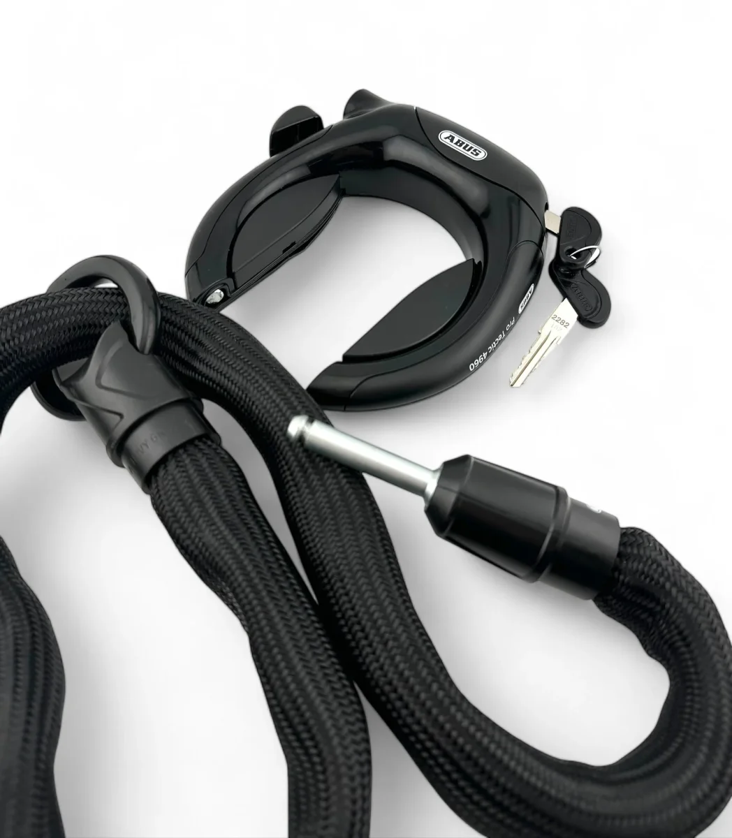 Abus Pro Tectic 4960 Rahmenschloss + IvyTex Schlosskette