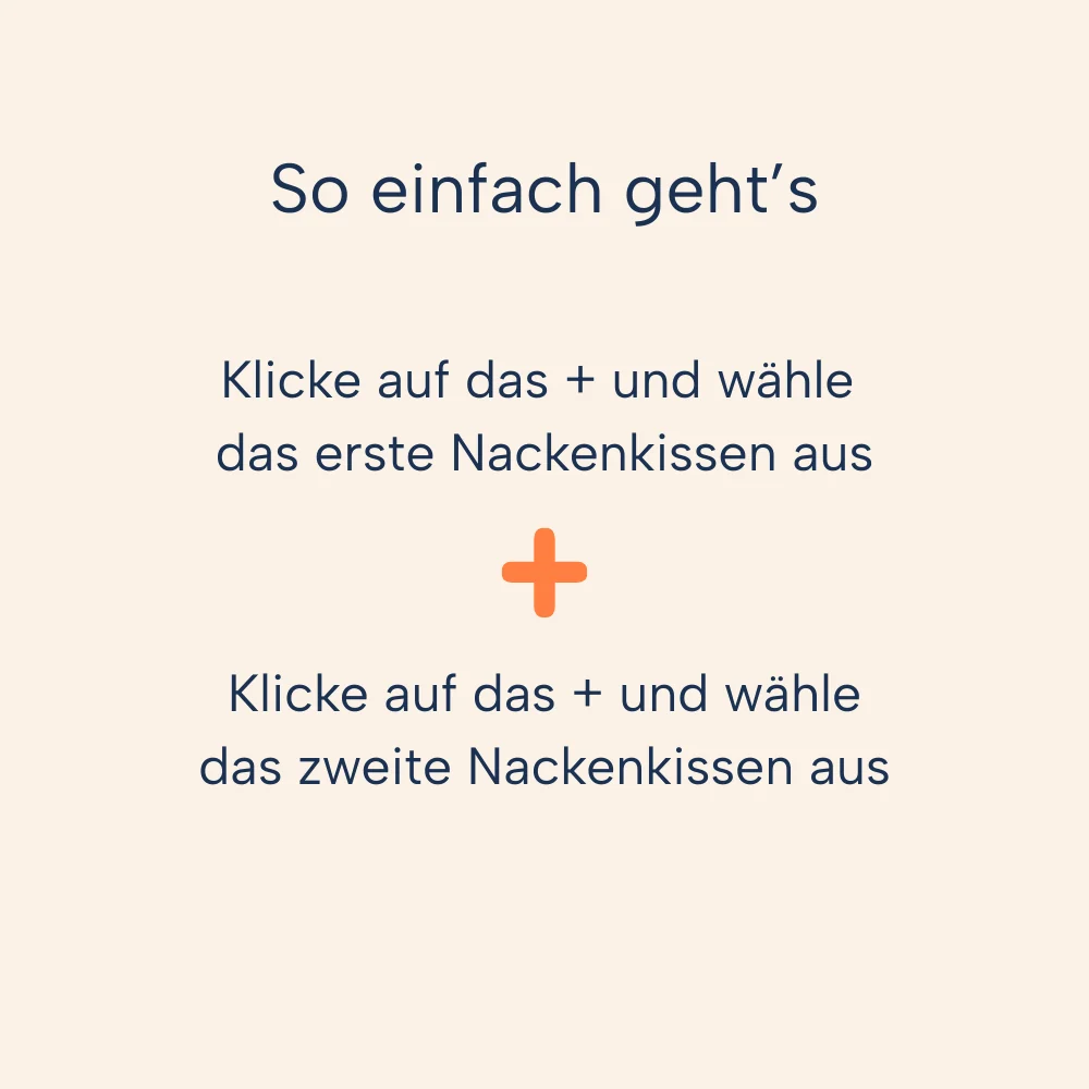 2er Nackenkissen-Set